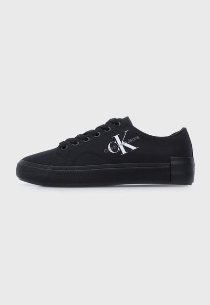 Tenis Lifestyle Negro-Blanco Calvin Klein Ess Vulcaniced Laceup