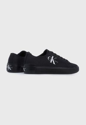Tenis Lifestyle Negro-Blanco Calvin Klein Ess Vulcaniced Laceup