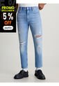 Dad Jeans Con Rotos Calvin Klein de Calvin Klein