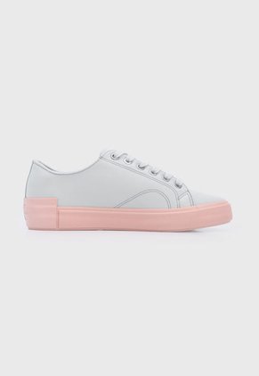 Tenis Lifestyle Verde Menta-Rosa Calvin Klein Ess Vulcanized Laceup Low NY