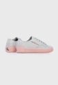 Tenis Lifestyle Verde Menta-Rosa Calvin Klein Ess Vulcanized Laceup Low NY de Calvin Klein