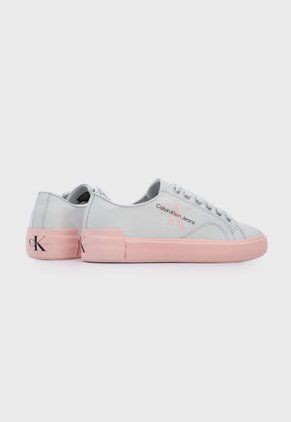 Tenis Lifestyle Verde Menta-Rosa Calvin Klein Ess Vulcanized Laceup Low NY