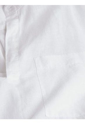 Camisa Blanca Esencial Para Hombre Calvin Klein