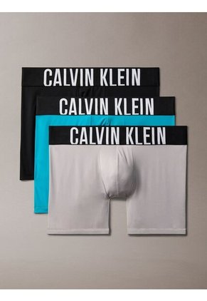 Pack Multicolor De 3 Bóxers Largos - Intense Power Calvin Klein