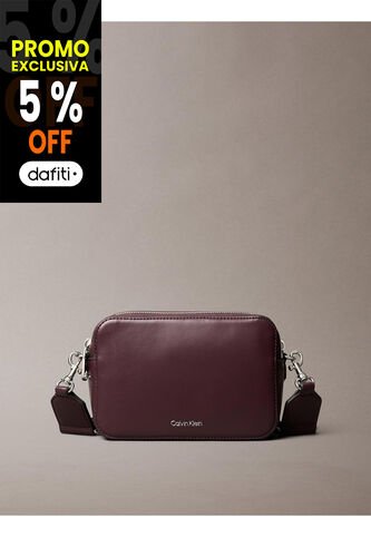 Bolso Marrón Cruzado Convertible De 2 Tiras Calvin Klein Calvin Klein