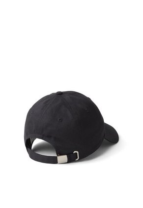 Gorra Negra Con Logotipo Bordado Calvin Klein