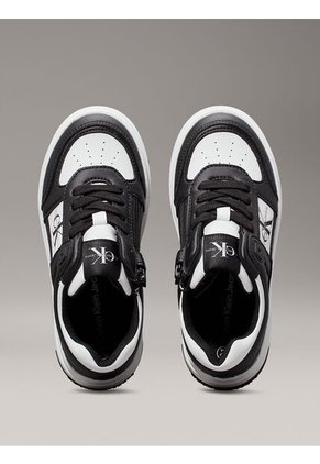 Tenis Negro Basket Con Cremallera Para Niño Calvin Klein