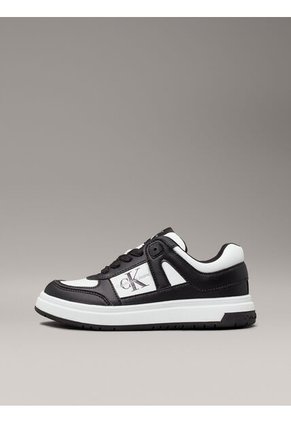 Tenis Negro Basket Con Cremallera Para Niño Calvin Klein