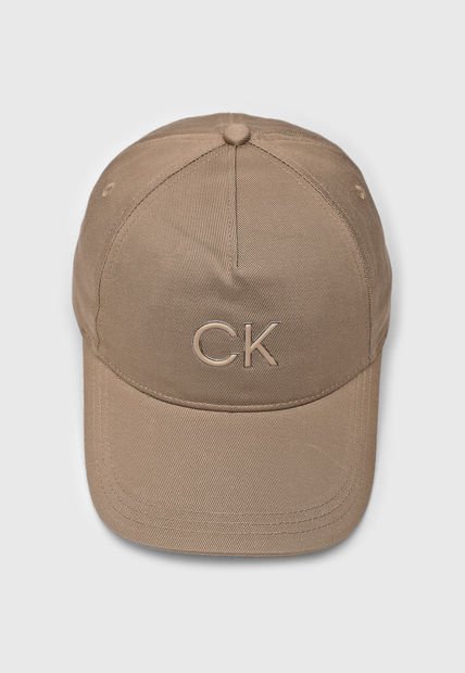 Gorra Café-Plateado Calvin Klein