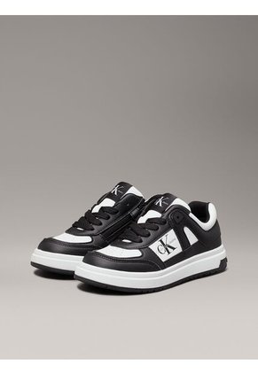 Tenis Negro Basket Con Cremallera Para Niño Calvin Klein