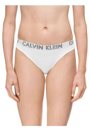 Pantie Blanco Tipo Tanga En Algodón Calvin Klein