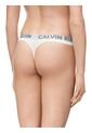 Pantie Blanco Tipo Tanga En Algodón Calvin Klein de Calvin Klein