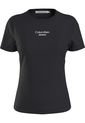 Camiseta Con Logo Negro Mujer Negro Calvin Klein de Calvin Klein