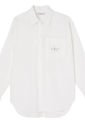 Camisa Con Logo Blanco Calvin Klein de Calvin Klein