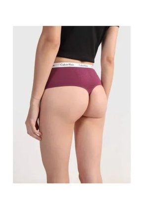 Tanga Morado De Cintura Alta - Carrusel Calvin Klein