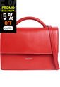 Bolso Rojo De Mano Con Solapa Calvin Klein de Calvin Klein