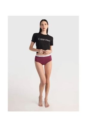 Tanga Morado De Cintura Alta - Carrusel Calvin Klein