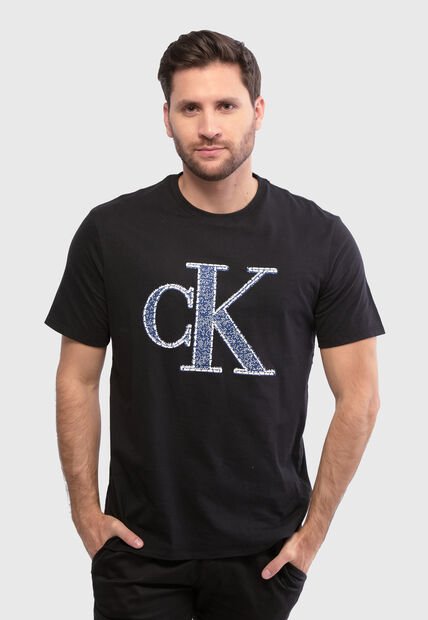 Camiseta Calvin Klein Negro