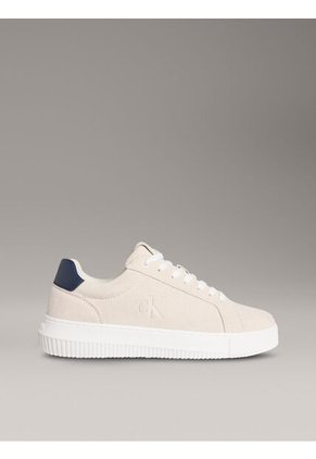 Tenis Beige Chunky Cupsole De Ante Calvin Klein