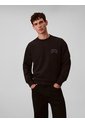 Saco Negro Con Gráfico De Logo Calvin Klein de Calvin Klein