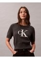 Saco Gris Tejido De Punto Cableado Calvin Klein de Calvin Klein