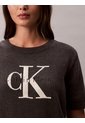 Saco Gris Tejido De Punto Cableado Calvin Klein de Calvin Klein