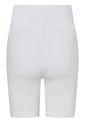 Shorts De Ciclista De Punto Milano Blanco Mujer Blanco Calvin Klein de Calvin Klein