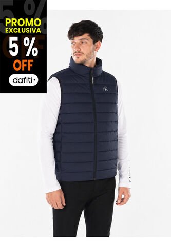 Chaqueta Con Cierre De Cremallera Azul Calvin Klein Calvin Klein