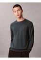 Saco Negro Tejido Clásico Acanalado De Algodón Supima Calvin Klein de Calvin Klein