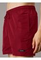 Traje Rojo De Baño De Largo Medio Con Cordón - CK Essentials Calvin Klein de Calvin Klein
