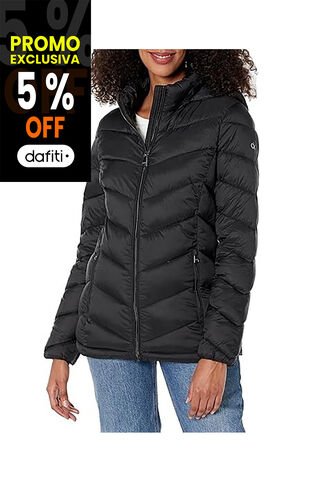 Chaqueta Negra Corta Ultraligera Con Relleno De Plumón Calvin Klein Calvin Klein