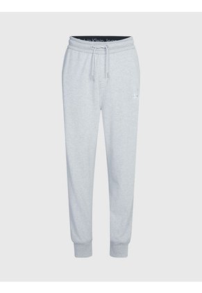 Joggers Gris Con Monograma Para Hombre Calvin Klein