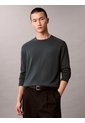 Saco Negro Tejido Clásico Acanalado De Algodón Supima Calvin Klein de Calvin Klein