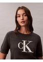 Saco Gris Tejido De Punto Cableado Calvin Klein de Calvin Klein