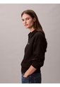 Saco Negro De Tejido French Terry Con Cremallera Calvin Klein de Calvin Klein