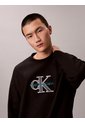Saco Negro Con Monologo Estampado Calvin Klein de Calvin Klein
