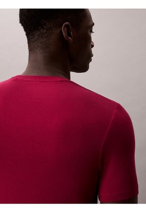 Camiseta Roja De Estar Por Casa - Ultra Soft Modal Calvin Klein