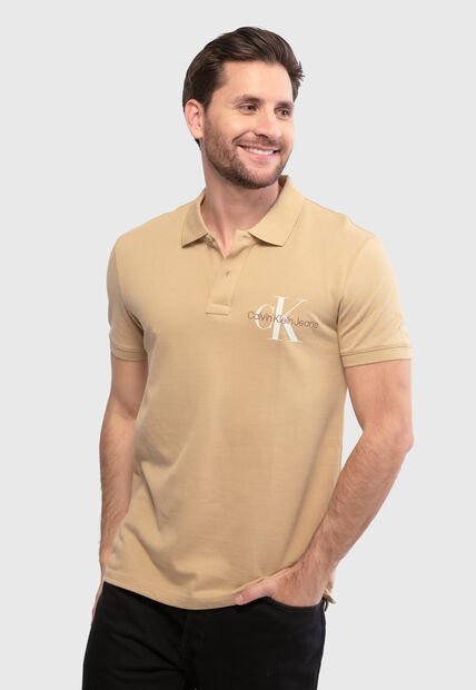 Polo Calvin Klein Taupe
