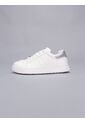 Tenis Blancos Insignia Plateada En  Cordones Niña Calvin Klein de Calvin Klein