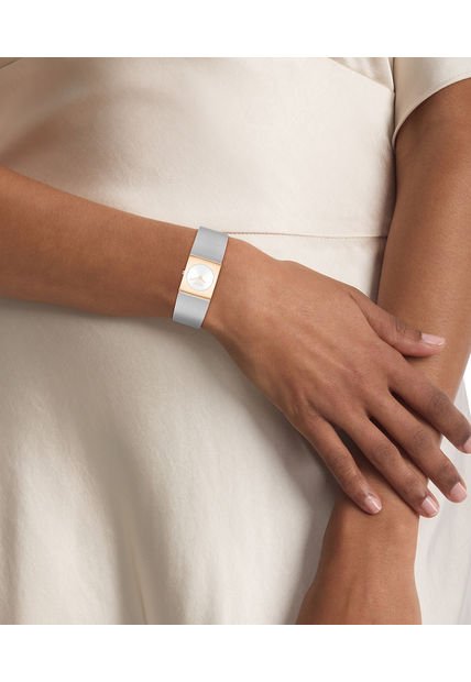 Reloj Plateado Para Mujer Ck Pulse Calvin Klein