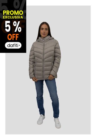 Rompe Beige Viento Acolchado Plegable Calvin Klein Calvin Klein