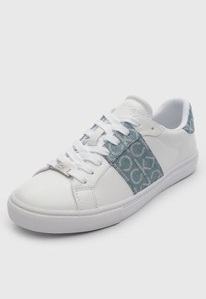 Tenis Calvin Klein Gwena 4 Blanco