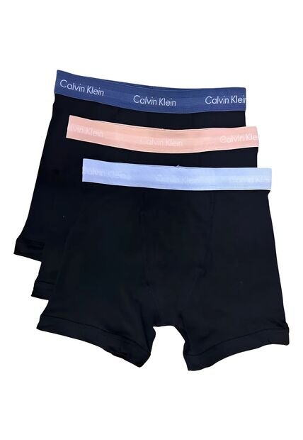 Pack Negro De 3 Boxer Brief - Cotton Stretch Calvin Klein