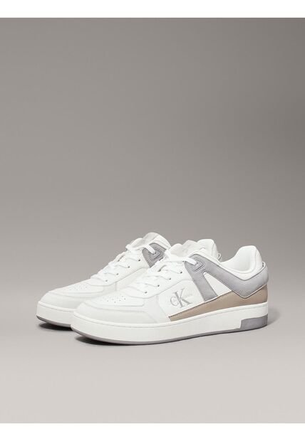Tenis Blanco Authenti Basket Con Cordones Calvin Klein