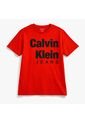 Camiseta Roja De Manga Corta Con Gráfico Dope Calvin Klein de Calvin Klein