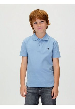 Polo Multicolor De Piqué Elástico Calvin Klein