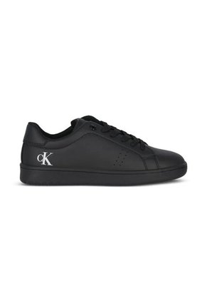 Tenis Negro De Corte Bajo Con Cordones Calvin Klein