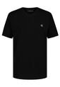 Camiseta Negra De Manga Corta Con Cuello V Calvin Klein de Calvin Klein