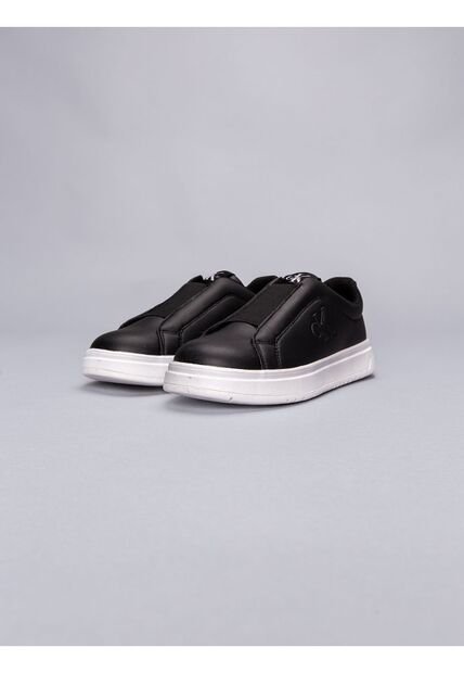 Tenis Negro Niña Con Banda Elástica Calvin Klein