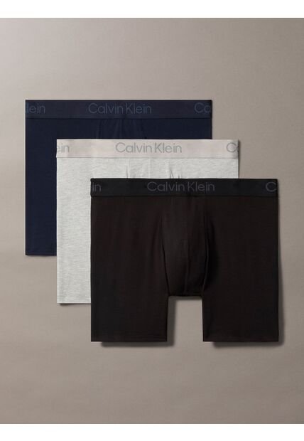 Pack Multicolor De 3 Bóxers Sueltos Largos - Ultra Soft Modal Calvin Klein